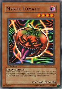 Mystic Tomato - 5DS1-EN017 - Common - Unlimited Edition