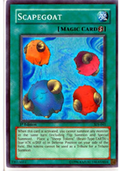 Scapegoat - SDJ-041 - Super Rare - Unlimited Edition