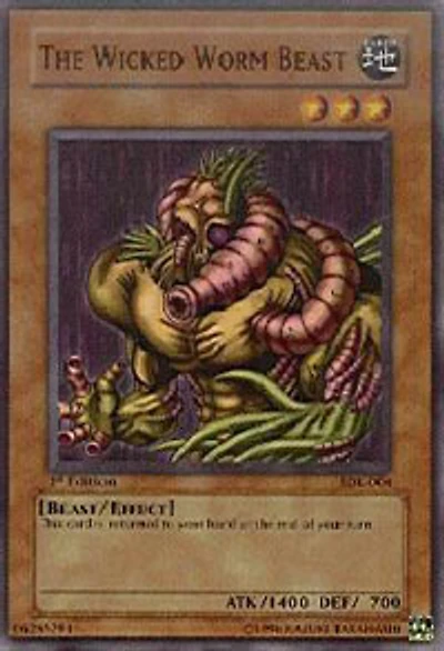 The Wicked Worm Beast - SDK-004 - Common - Unlimited Edition