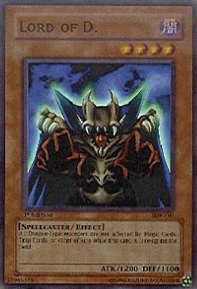 Lord of D. - SDK-041 - Super Rare - Unlimited Edition