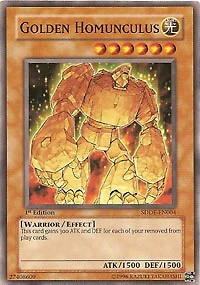 Golden Homunculus - SDDE-EN004 - Common - Unlimited Edition