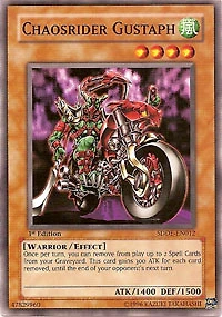 Chaosrider Gustaph - SDDE-EN012 - Common - Unlimited Edition