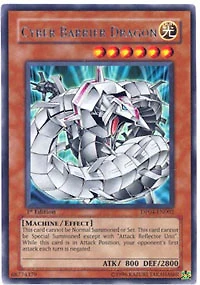 Cyber Barrier Dragon - DP04-EN002 Rare Unlimited Edition