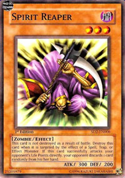 Spirit Reaper - SD2-EN006 - Common - Unlimited Edition