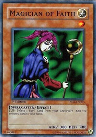 Magician of Faith - SD6-EN005 - Common - Unlimited Edition