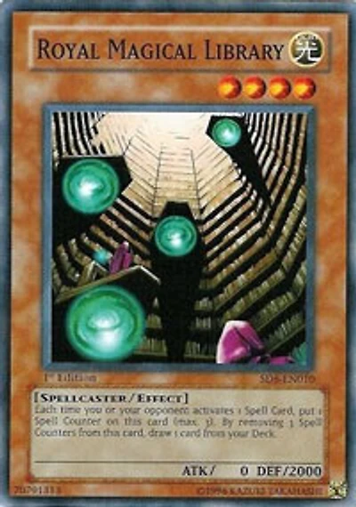 Royal Magical Library - SD6-EN010 - Common - Unlimited Edition