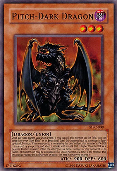 Pitch-Dark Dragon - MFC-008 - Common - Unlimited Edition