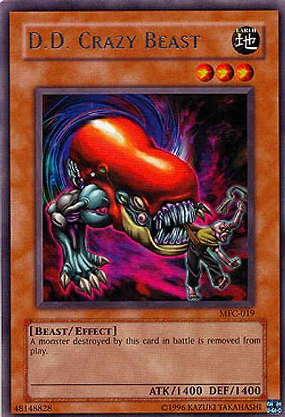 D.D. Crazy Beast - MFC-019 - Rare - Unlimited Edition