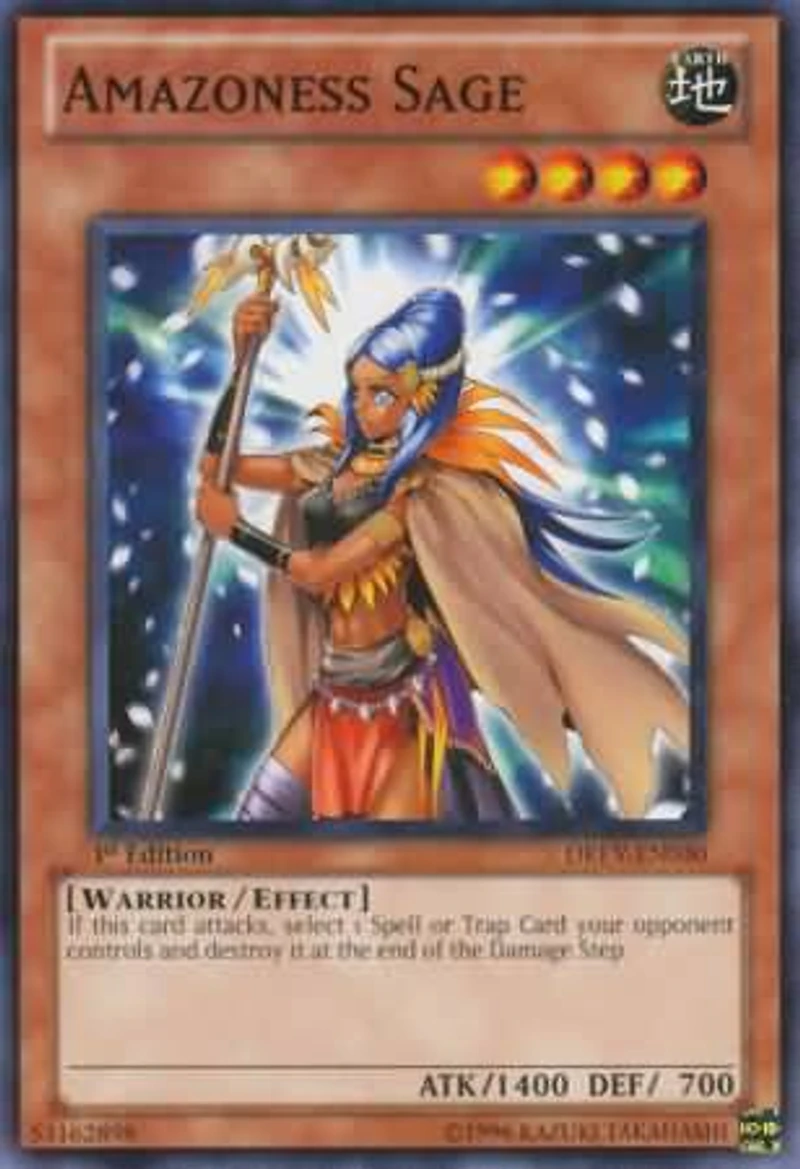 Amazoness Sage - DREV-EN030 - Common - Unlimited Edition