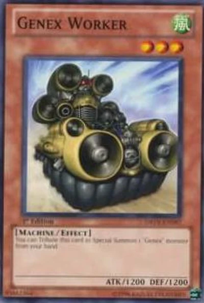 Genex Worker - DREV-EN097 - Common - Unlimited Edition