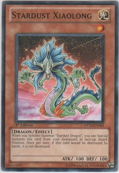 Stardust Xiaolong - DP10-EN003 - Common - Unlimited Edition