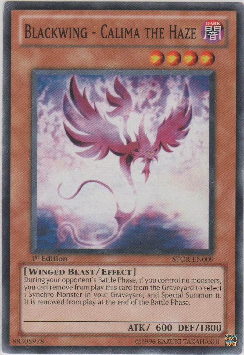 Blackwing - Calima the Haze - STOR-EN009 - Common - Unlimited Edition