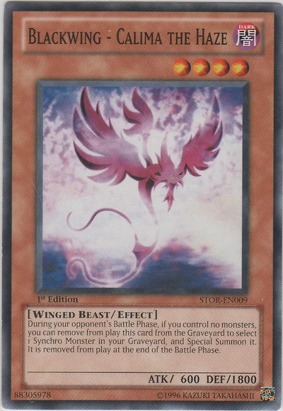 Blackwing - Calima the Haze - STOR-EN009 - Common - Unlimited Edition
