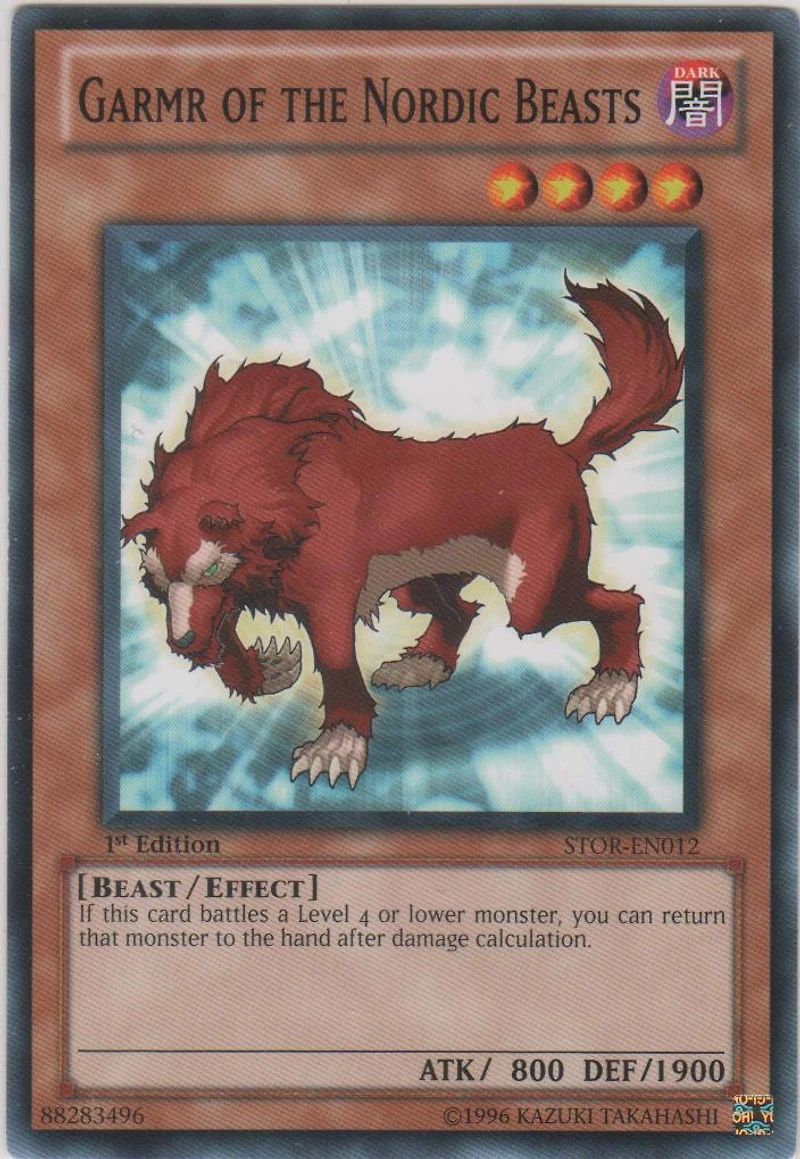 Garmr of the Nordic Beasts - STOR-EN012 - Common - Unlimited Edition