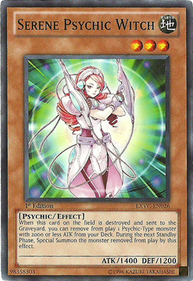 Serene Psychic Witch - EXVC-EN026 - Common - Unlimited Edition