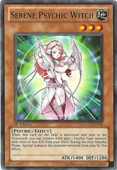 Serene Psychic Witch - EXVC-EN026 - Common - Unlimited Edition