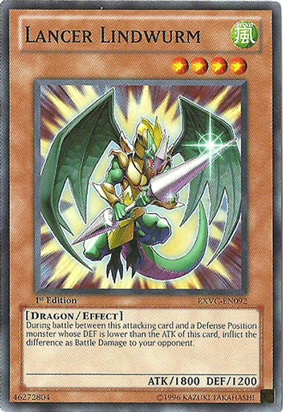Lancer Lindwurm - EXVC-EN092 - Common - Unlimited Edition
