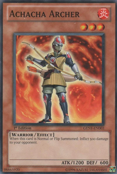 Achacha Archer - GENF-EN003 - Common - Unlimited Edition