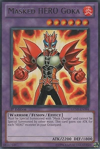 Masked HERO Goka - GENF-EN094 - Rare - Unlimited Edition