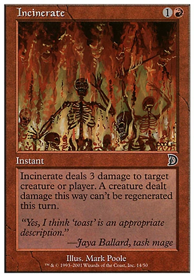 Incinerate - Foil