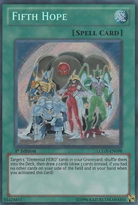 Fifth Hope - LCGX-EN098 - Secret Rare - 1st Edition