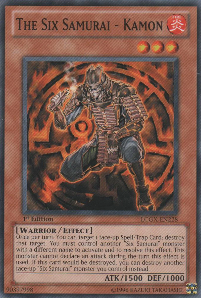 The Six Samurai - Kamon - LCGX-EN228 - Common - 1st Edition