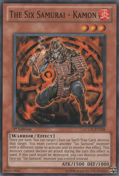 The Six Samurai - Kamon - LCGX-EN228 - Common - 1st Edition