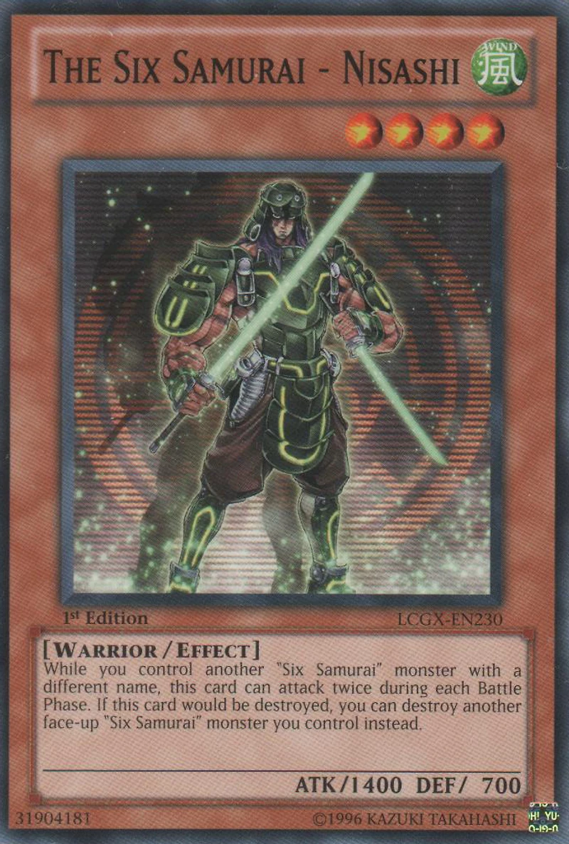 The Six Samurai - Nisashi - LCGX-EN230 - Common - 1st Edition