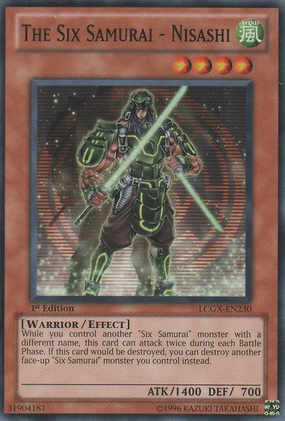 The Six Samurai - Nisashi - LCGX-EN230 - Common - 1st Edition