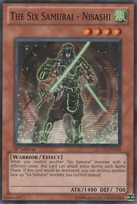 The Six Samurai - Nisashi - LCGX-EN230 - Common - 1st Edition