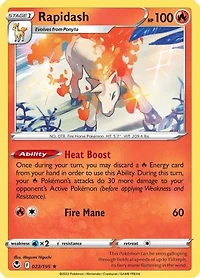 Rapidash - 022/195 - Holo Rare