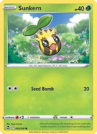 Sunkern - 005/195 - Common - Reverse Holo