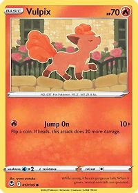 Vulpix - 017/195 - Common - Reverse Holo