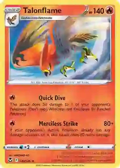 Talonflame - 029/195 - Rare - Reverse Holo