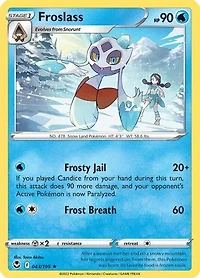 Froslass - 043/195 - Rare - Reverse Holo