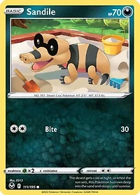 Sandile - 111/195 - Common - Reverse Holo