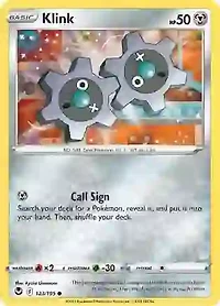 Klink - 123/195 - Common - Reverse Holo