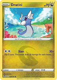 Dratini - 129/195 - Common - Reverse Holo