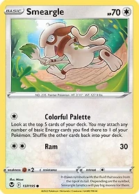Smeargle - 137/195 - Common - Reverse Holo