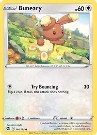 Buneary - 144/195 - Common - Reverse Holo