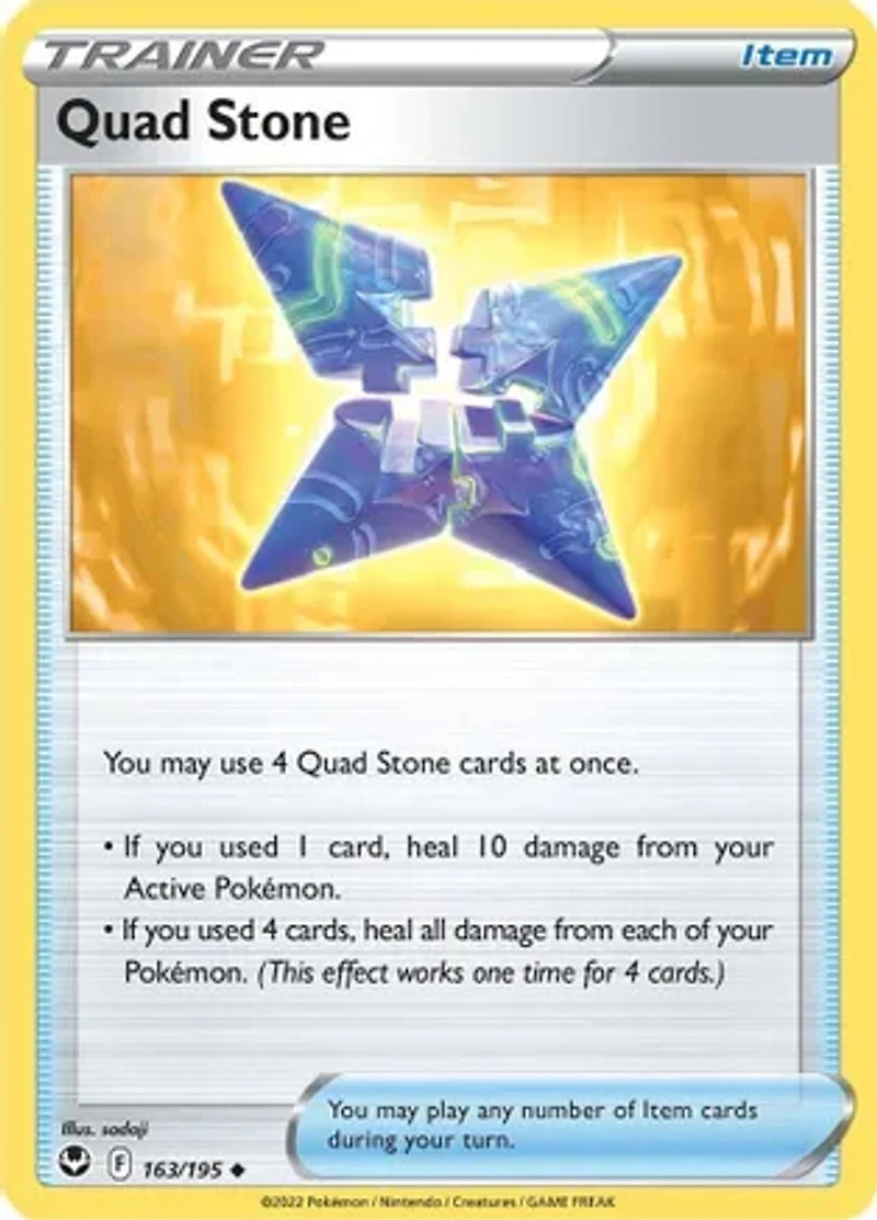 Quad Stone - 163/195 - Uncommon - Reverse Holo