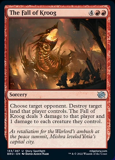The Fall of Kroog - Foil