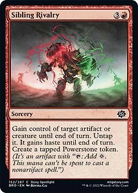 Sibling Rivalry - Foil