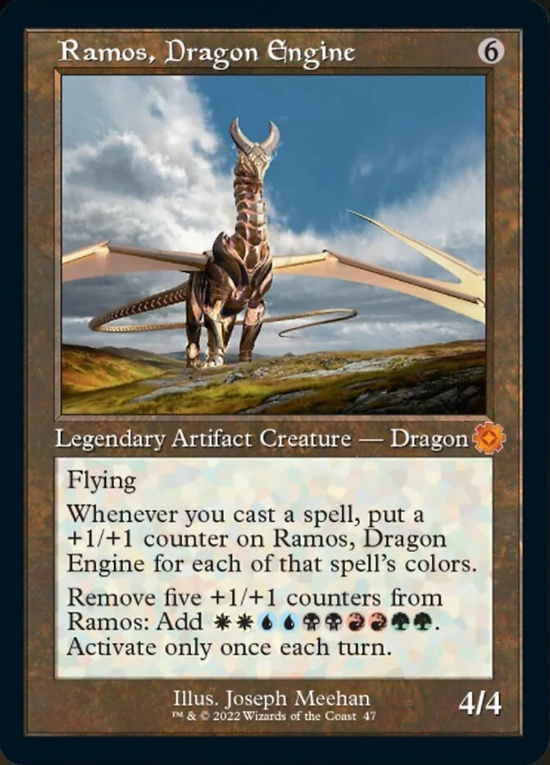 Ramos, Dragon Engine - Foil - Retro Frame