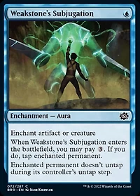 Weakstone's Subjugation - Foil