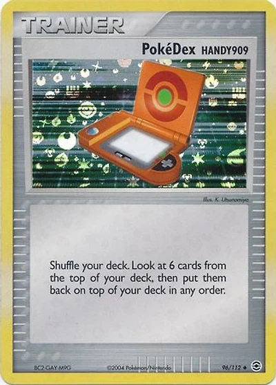 PokeDex HANDY909 - 96/112 - Uncommon - Reverse Holo