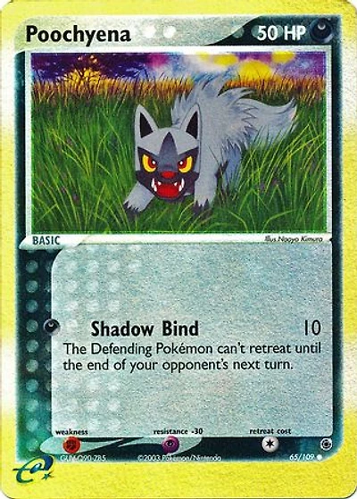Poochyena - 65/109 - Common - Reverse Holo