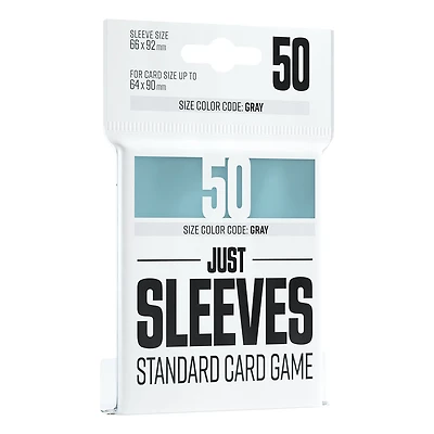 Just Sleeves: Standard Card Game - Clear