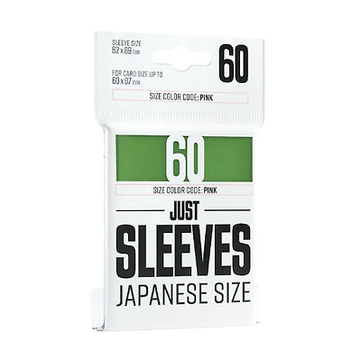 Just Sleeves: Japanese Size - Green