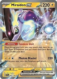 Miraidon ex - 081/198 - Double Rare